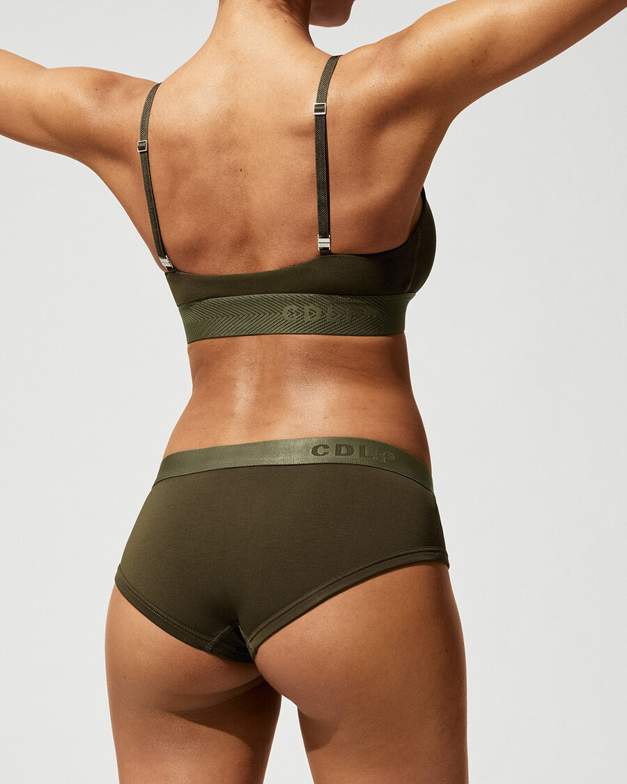 damen-y-slip in olivgrün jetzt shoppen – cdlp